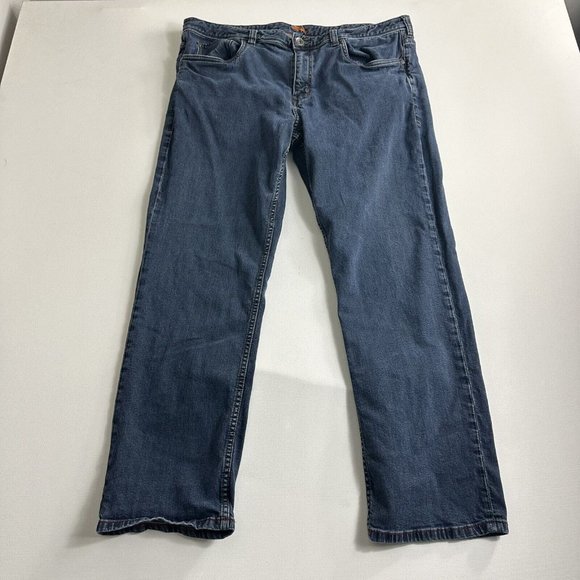 Tommy Bahama Jeans Mens Size 40x30 Blue Denim Casual Straight Leg Dark Wash - Picture 1 of 10